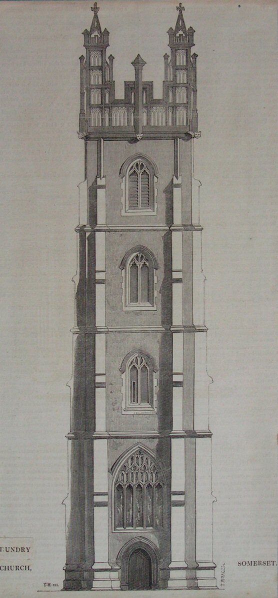 Wood - Dundry Church, Somerset - Wragg